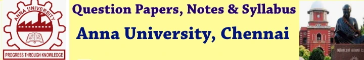 Anna University Notes & Question Papers