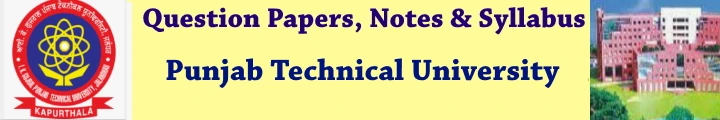 PTU Notes & Question Papers